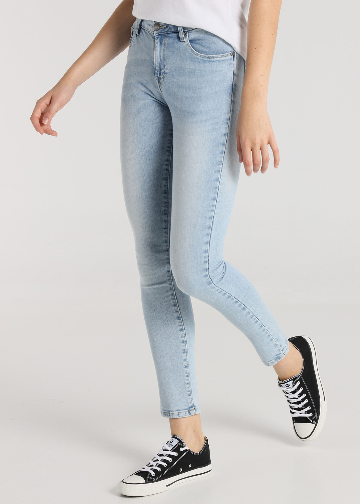 Jean coupe skinny - Taille basse | Taille en pouces