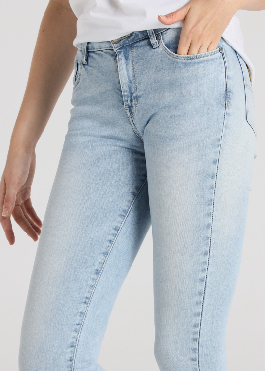 Jean coupe skinny - Taille basse | Taille en pouces