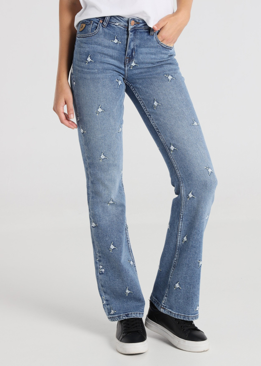lois jeans Jeans - Broderie Liberté