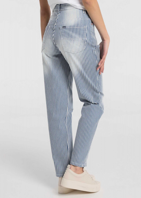 Jean Stripes Relax Fit - Taille Haute 