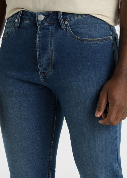 Jean bleu royal Coupe slim Taille Moyenne | Bleu