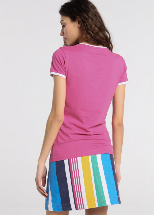 T-shirt Must-Have Basic Must Have Confort   | Fuchsia