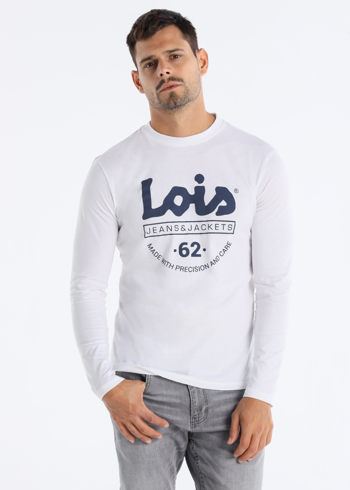 T-shirt manches longues avec graphique Lois