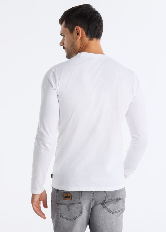 T-shirt manches longues avec graphique Lois