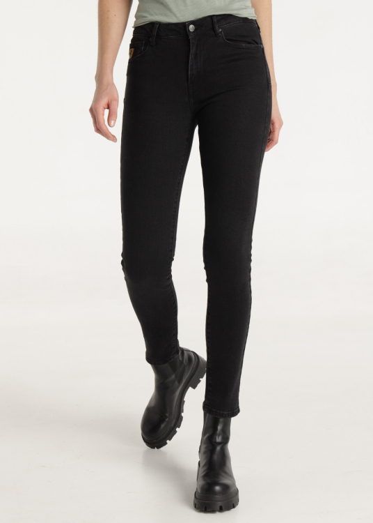 Jean noir Coupe Push-up skinny Taille Moyenne | Noir