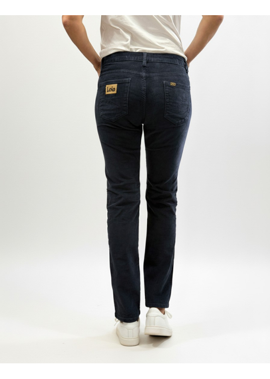 Pantalon droit pour femme - Confortable, polyvalent et flatteur | Bleu