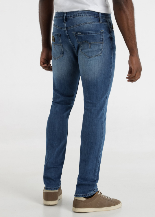 Jean Repreve bleu moyen délavé Coupe slim Taille Moyenne