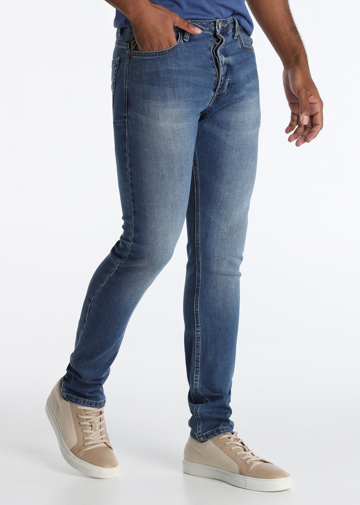 Jean slim intelligent Trutemp 365º bleu foncé | Tailles en pouces