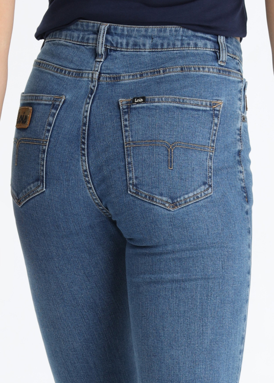 Jeans Bootcut - Taille basse | Tailles en pouces | Bleu