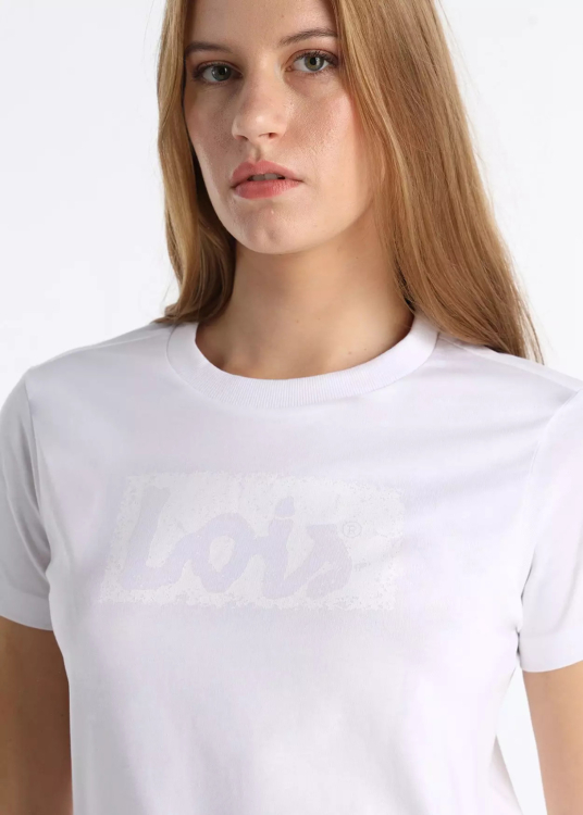 T-shirt basique à manches courtes et col rond