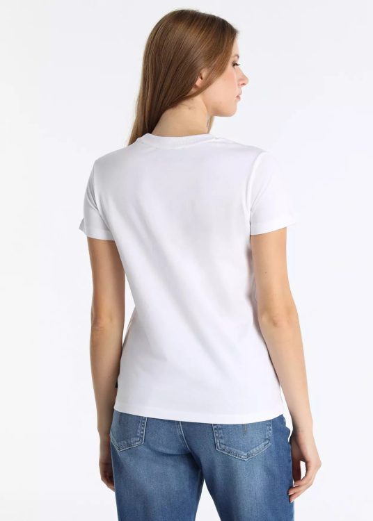 T-shirt basique à manches courtes et col rond