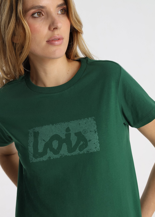 T-shirt basique à manches courtes et col rond
