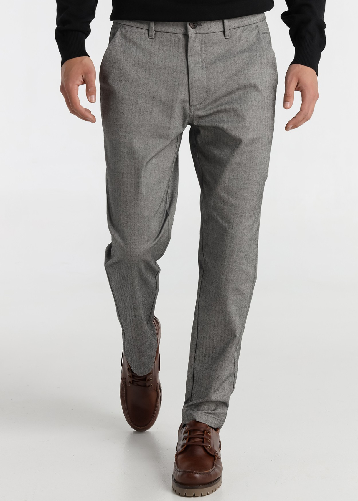Pantalon chino à chevrons stretch Lois Jeans pour homme · Modèle polyvalent | Tailles en pouces