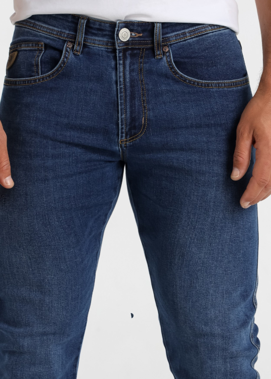 Jean bleu foncé pour homme Lois Jeans · Un indispensable de la garde-robe | Tailles en pouces