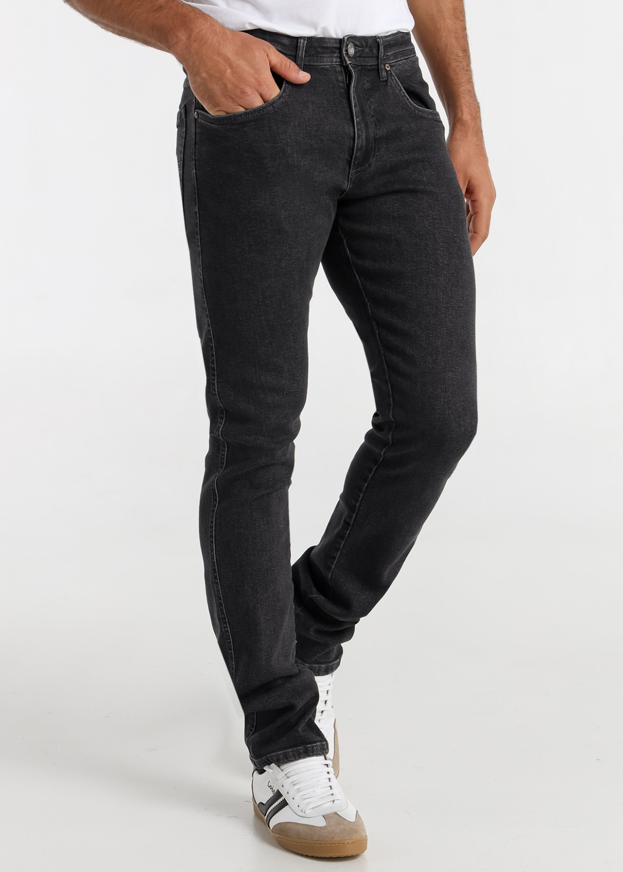 Jeans Lois Jeans pour homme, noir délavé · Collection hiver | Tailles en pouces
