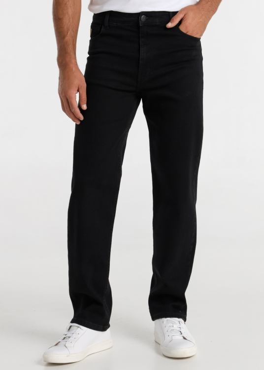 Jeans en denim noir pour homme Lois Jeans · à superposer | Tailles en pouces