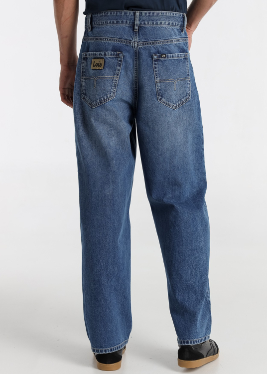 Jeans Lois Jeans pour homme, bleu pierre délavé · garde-robe de saison | Tailles en pouces | Noir