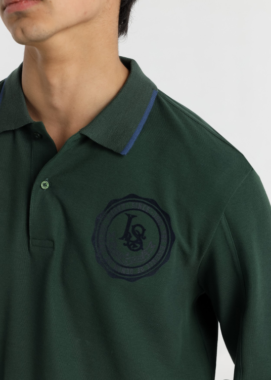 Polo à manches longues pour homme Lois Jeans avec poignets style chemise · Design polyvalent