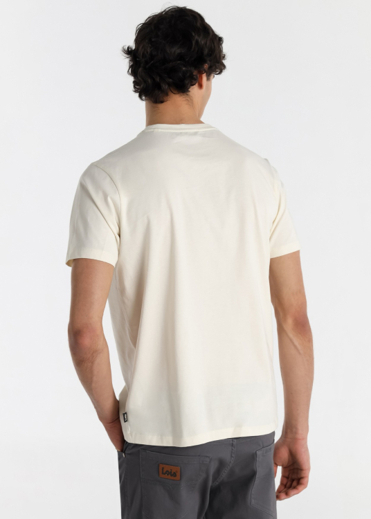 T-shirt à manches courtes pour homme Lois Jeans avec motif Lois amusant · un indispensable de la saison