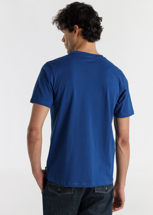T-shirt à manches longues pour homme avec imprimé Lois Jeans Denim · collection classique revisitée