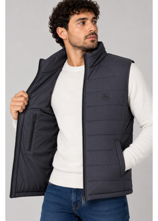 Gilet pour homme Lois Jeans avec écusson logo · finition moderne