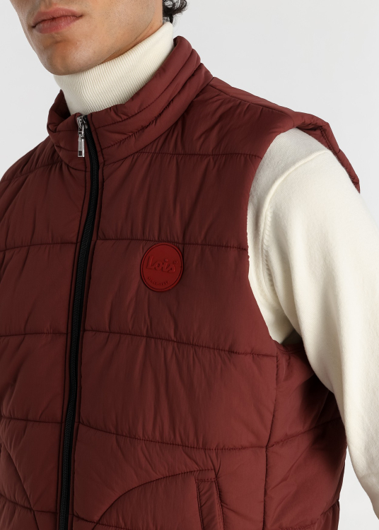 Gilet pour homme Lois Jeans avec écusson logo · finition moderne