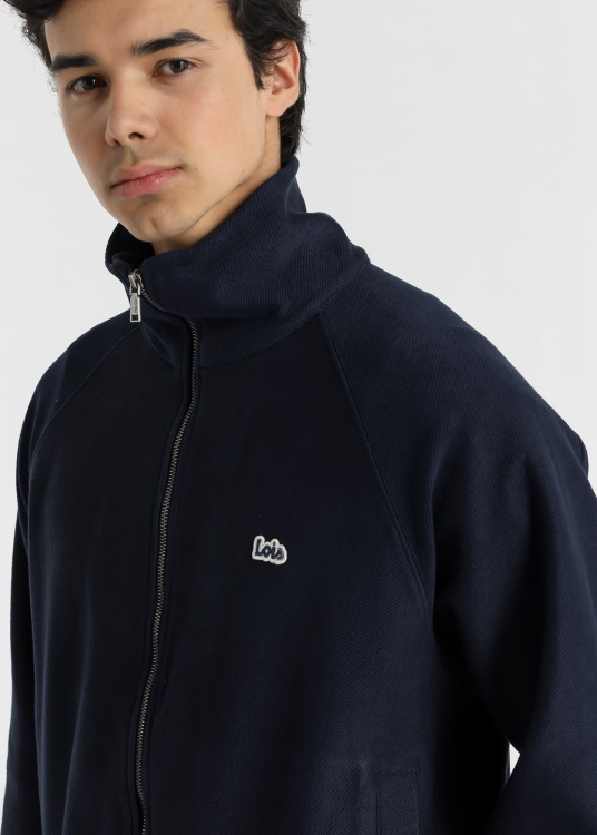 Veste réversible pour homme Lois Jeans en tissu éponge avec logo · Collection hiver
