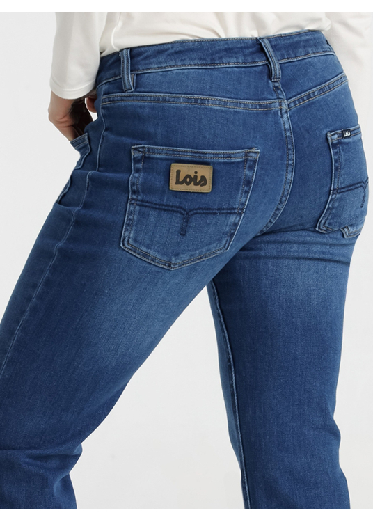 Jeans Lois Jeans pour femmes, délavage moyen · Collection saisonnière | Tailles en pouces