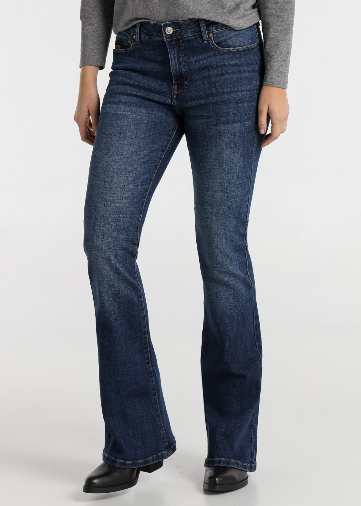 Jean Lois Jeans pour femme, délavage moyen · style décontracté | Tailles en pouces