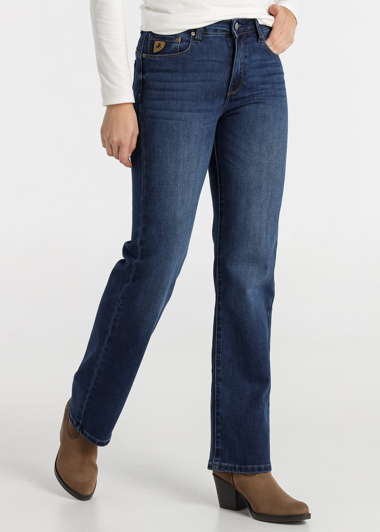 Jeans Lois Jeans pour femmes, délavage moyen · Modèle polyvalent · Collection femme | Tailles en pouces