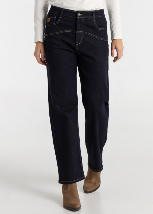 Jeans en denim style western pour femmes Lois Jeans | Tailles en pouces | Brun