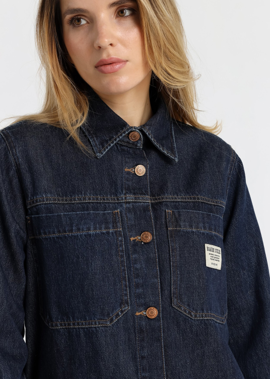 Robe courte en jean Lois Jeans pour femme, avec poches - un indispensable de la garde-robe