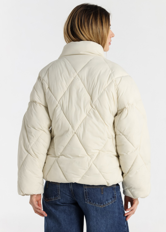 Doudoune matelassée à losanges Lois Jeans pour femme · collection femme | Beige