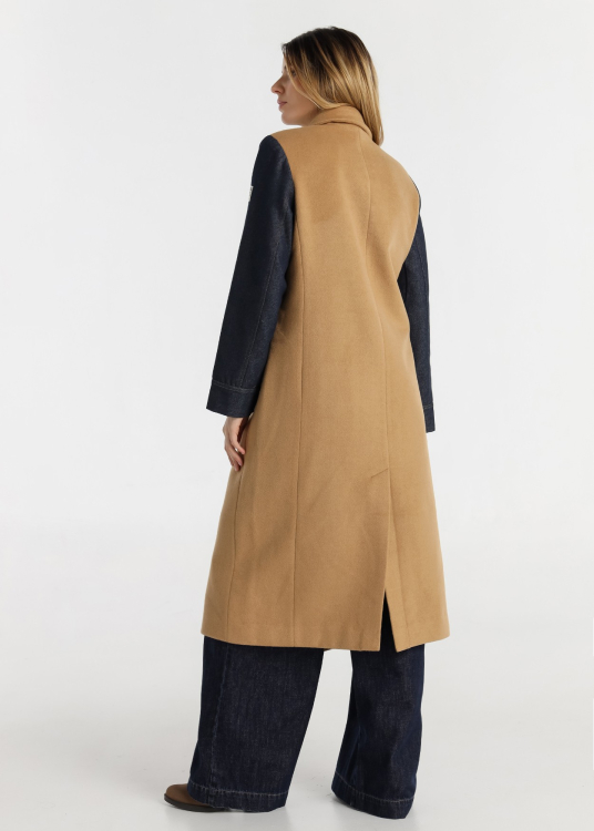 Manteau croisé pour femme Lois Jeans à manches en denim · Collection actuelle