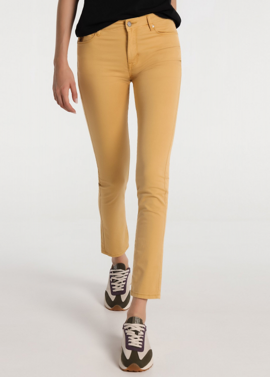 Pantalon Twill Couleur - Skinny Fit