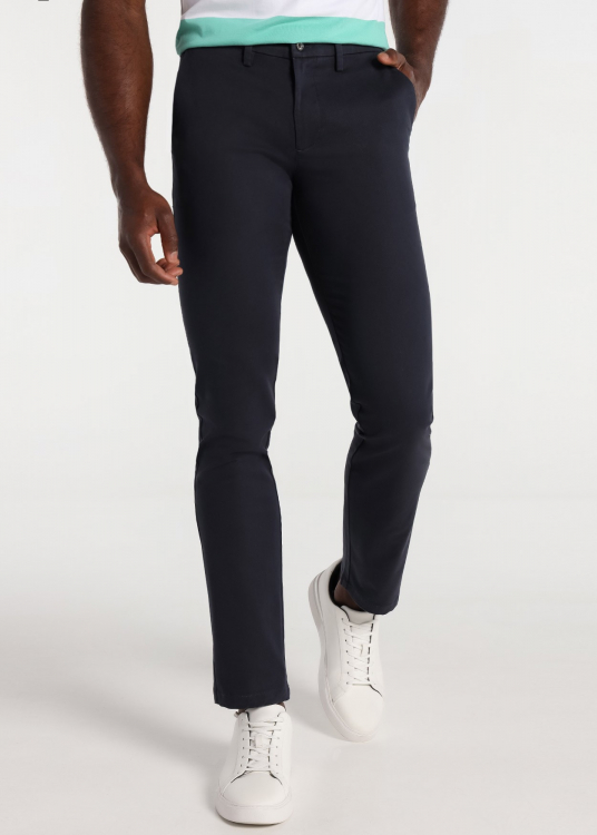 Pantalon Chino Twill - Regular Fit | Bleu