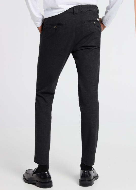 Pantalon Chino Jacquard | Slim Fit | Imprimé