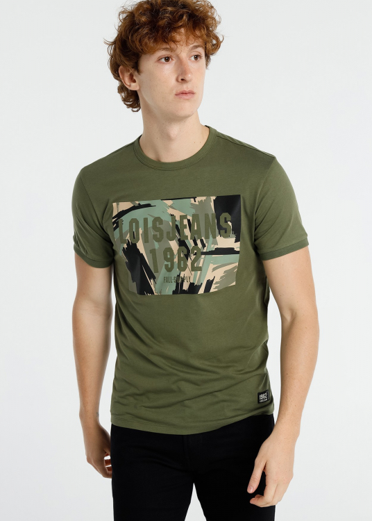 T-shirt graphique à manches courtes Chest Fall Supply | Vert