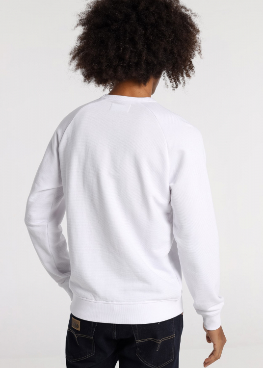 Sweat-shirt à col roulé | Blanc