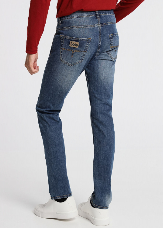 Jean Dark Blue Slim Fit Taille Moyenne | Jeans