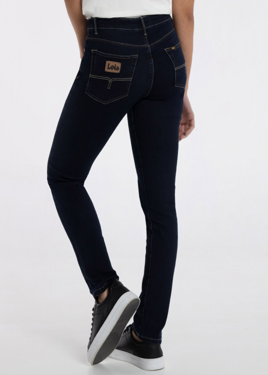 Jeans - Boîte taille basse : Skinny | Bleu