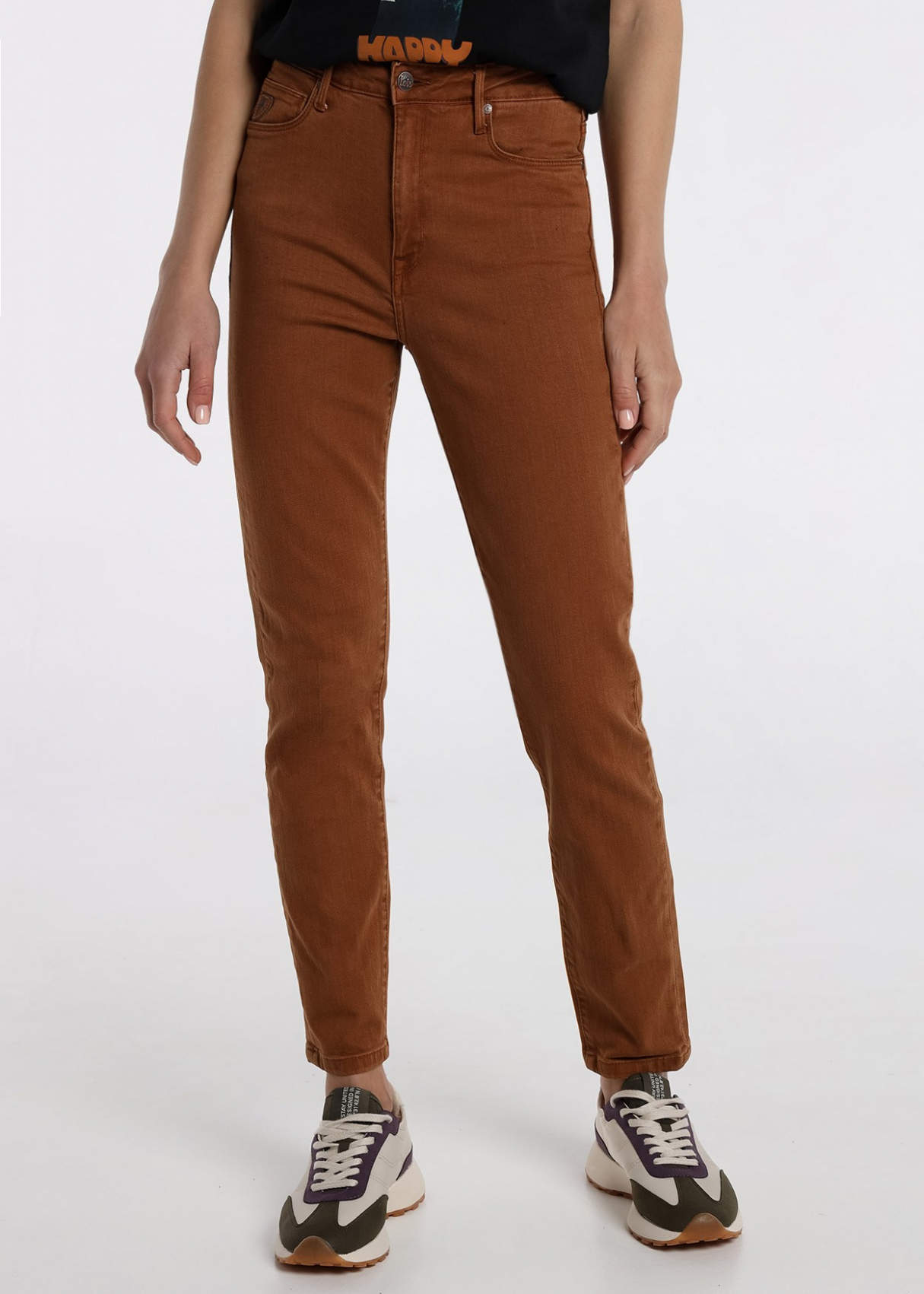 Jeans - Taille haute Half Box - Skinny Ankle