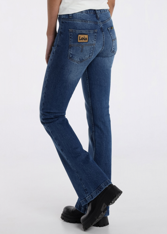 Jeans - Low Box - Straigh Boot | Bleu