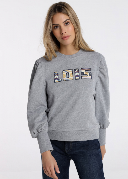Pull - Col rond | Gris