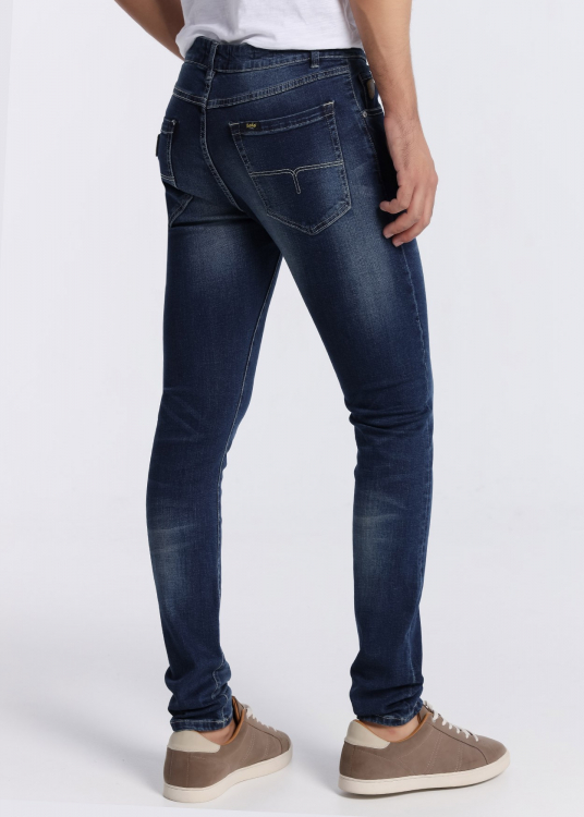 Jeans | Caja Media - Skinny | Bleu