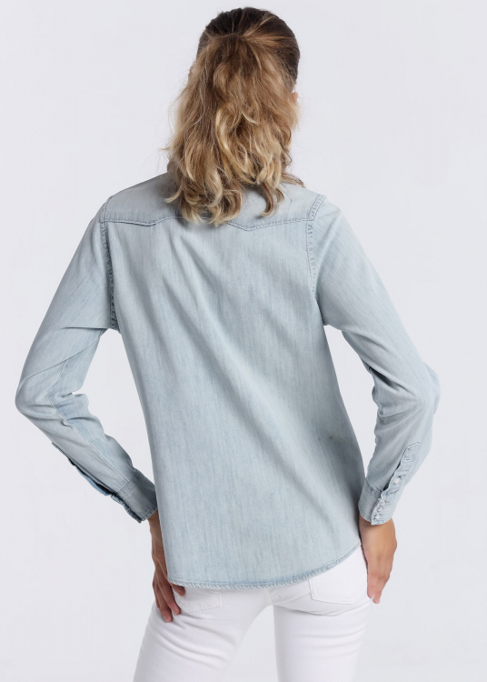 Chemise texane à manches longues