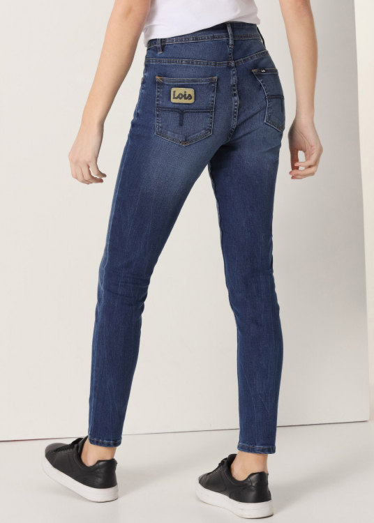 Jeans Taille Basse | Skinny Ankle  | Taille en pouces | Bleu