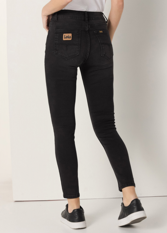 Jeans Taille Basse | Skinny Ankle  | Taille en pouces | Noir