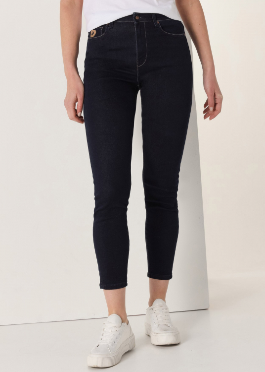 Jeans Skinny ankle- Taille Moyenne | Taille en pouces | Bleu