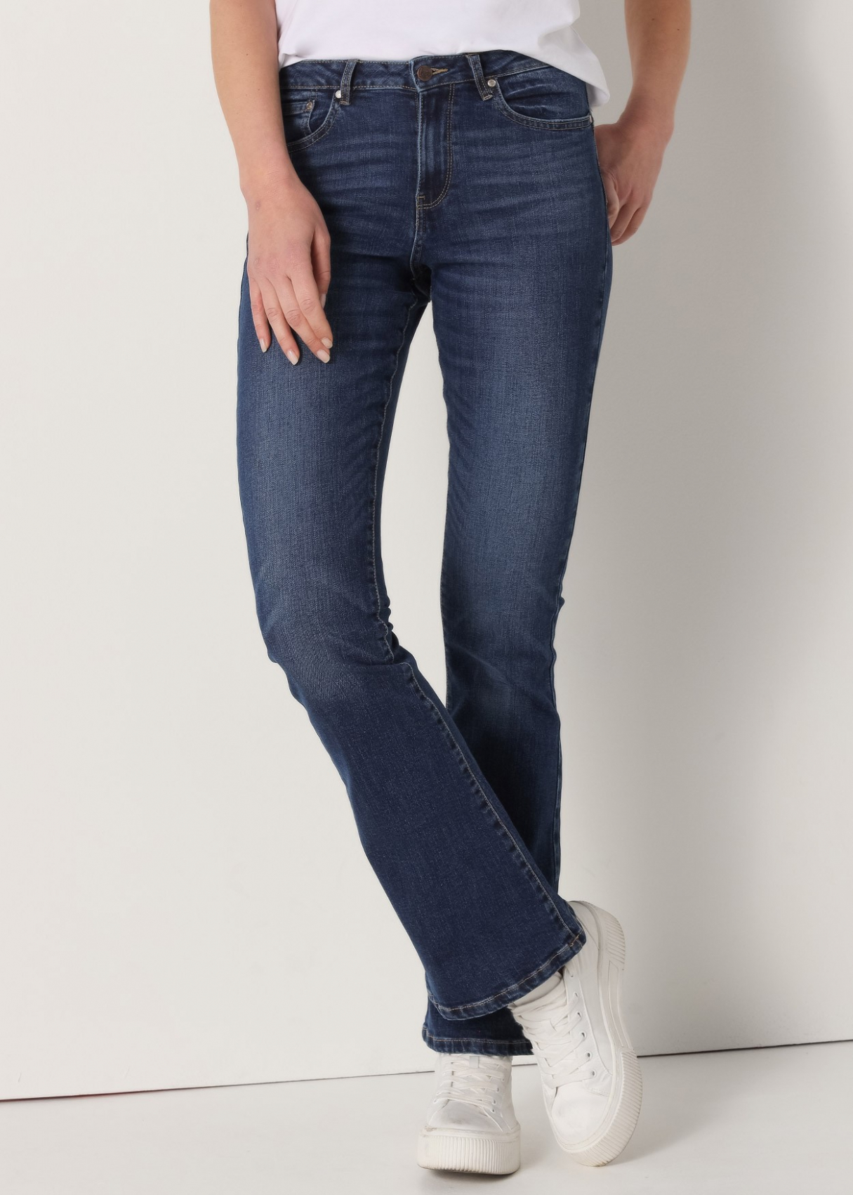 Jeans  Coupe Évasé - Taille Moyenne | Taille en pouces